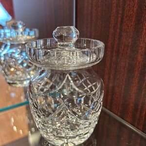 Waterford Crystal Jam/Jelly/Honey Jar with Lid